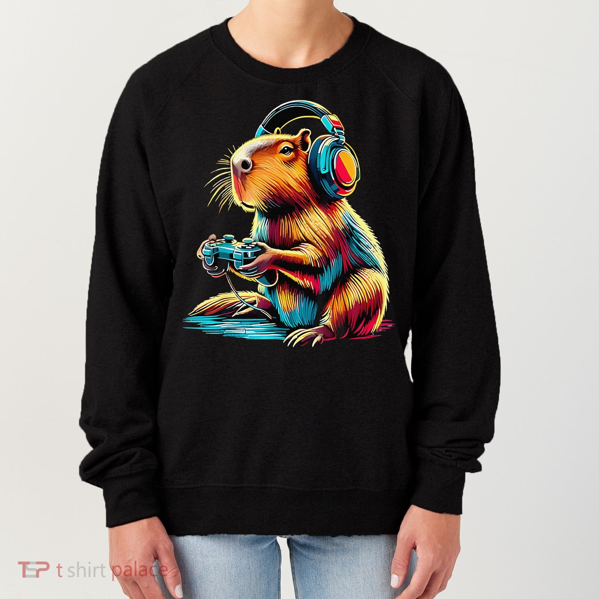 Funny Capybara Women's Sweatshirt