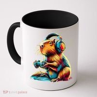 Funny Capybara Coffee Mug thumb 0