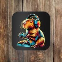 Funny Capybara Coaster thumb 0