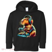 Funny Capybara Toddler Hoodie thumb 0