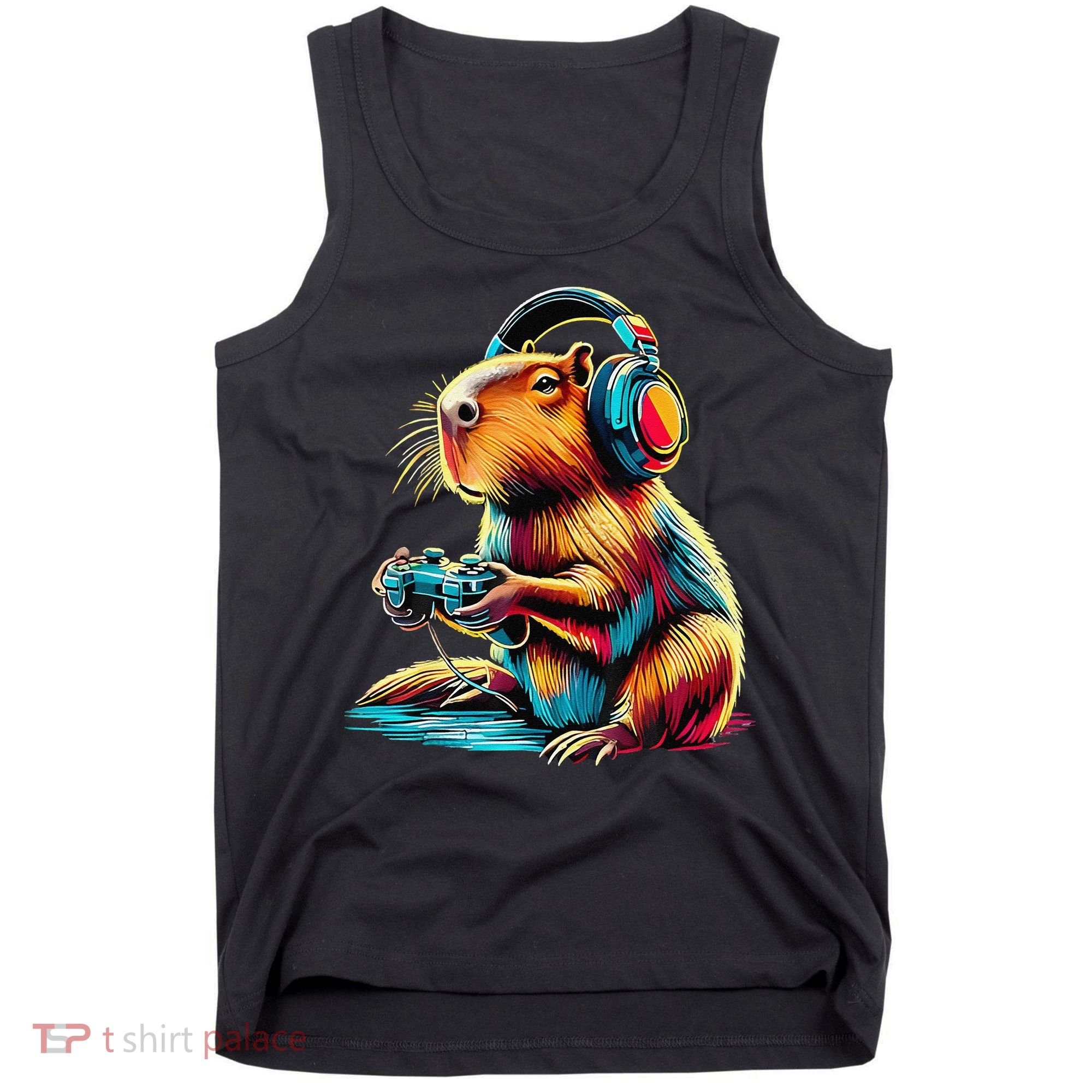 Funny Capybara Tank Top