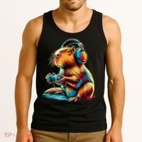 Funny Capybara Tank Top thumb 3