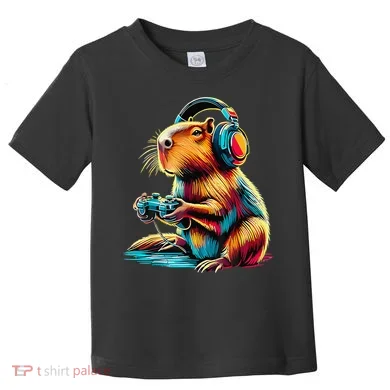 Funny Capybara Toddler T-Shirt