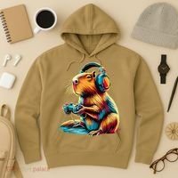 Funny Capybara Hoodie thumb 3