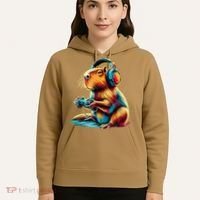 Funny Capybara Hoodie thumb 5