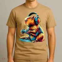 Funny Capybara T-Shirt thumb 3