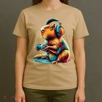 Funny Capybara T-Shirt thumb 4