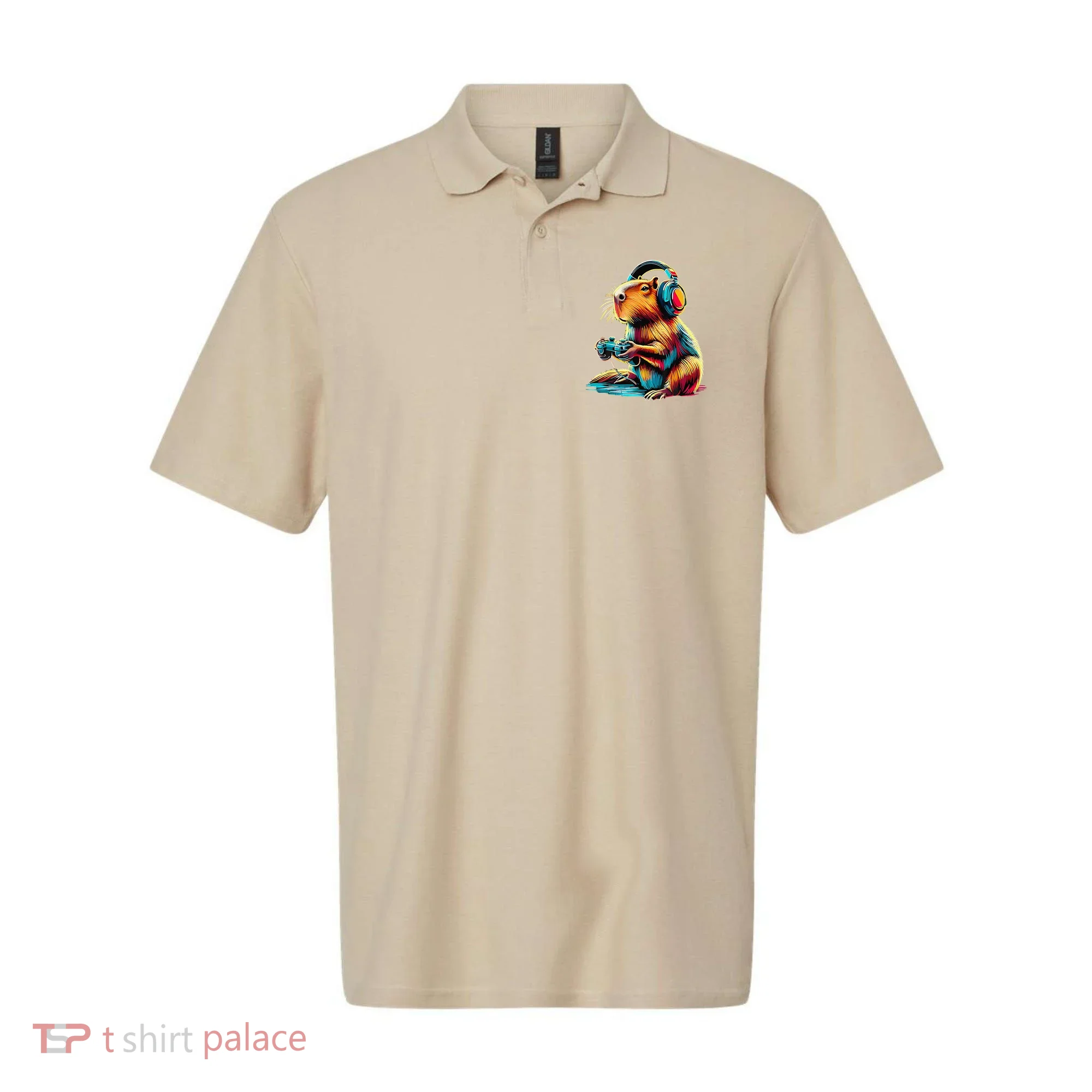 Funny Capybara Polo