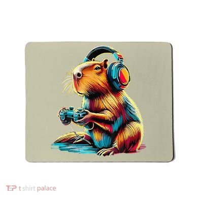 Funny Capybara Mousepad