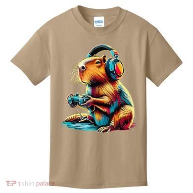 Funny Capybara Kids T-Shirt