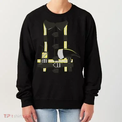 Firefighter Costume Women's Sweatshirt
