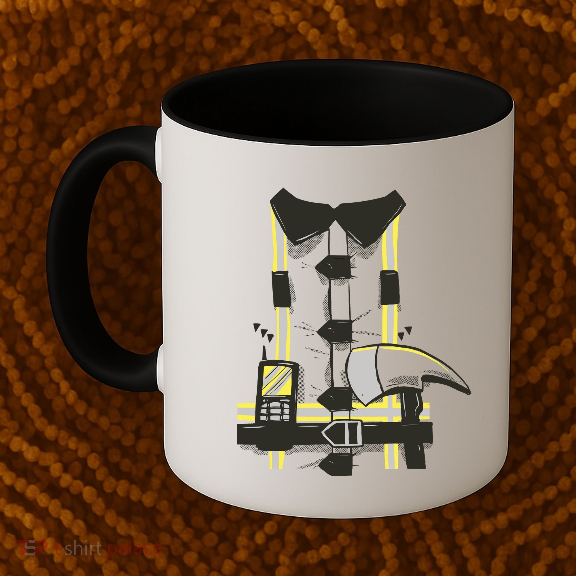 Firefighter Costume Coffee Mug