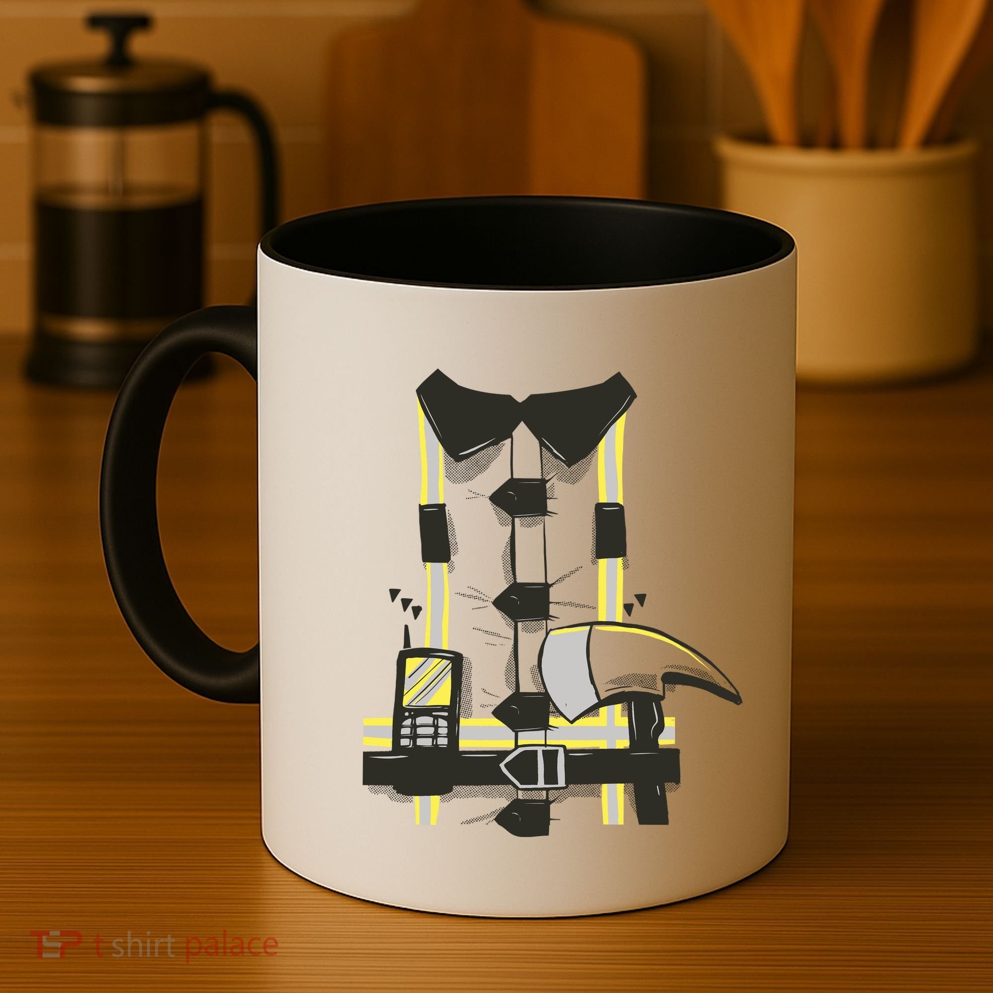 Firefighter Costume Coffee Mug