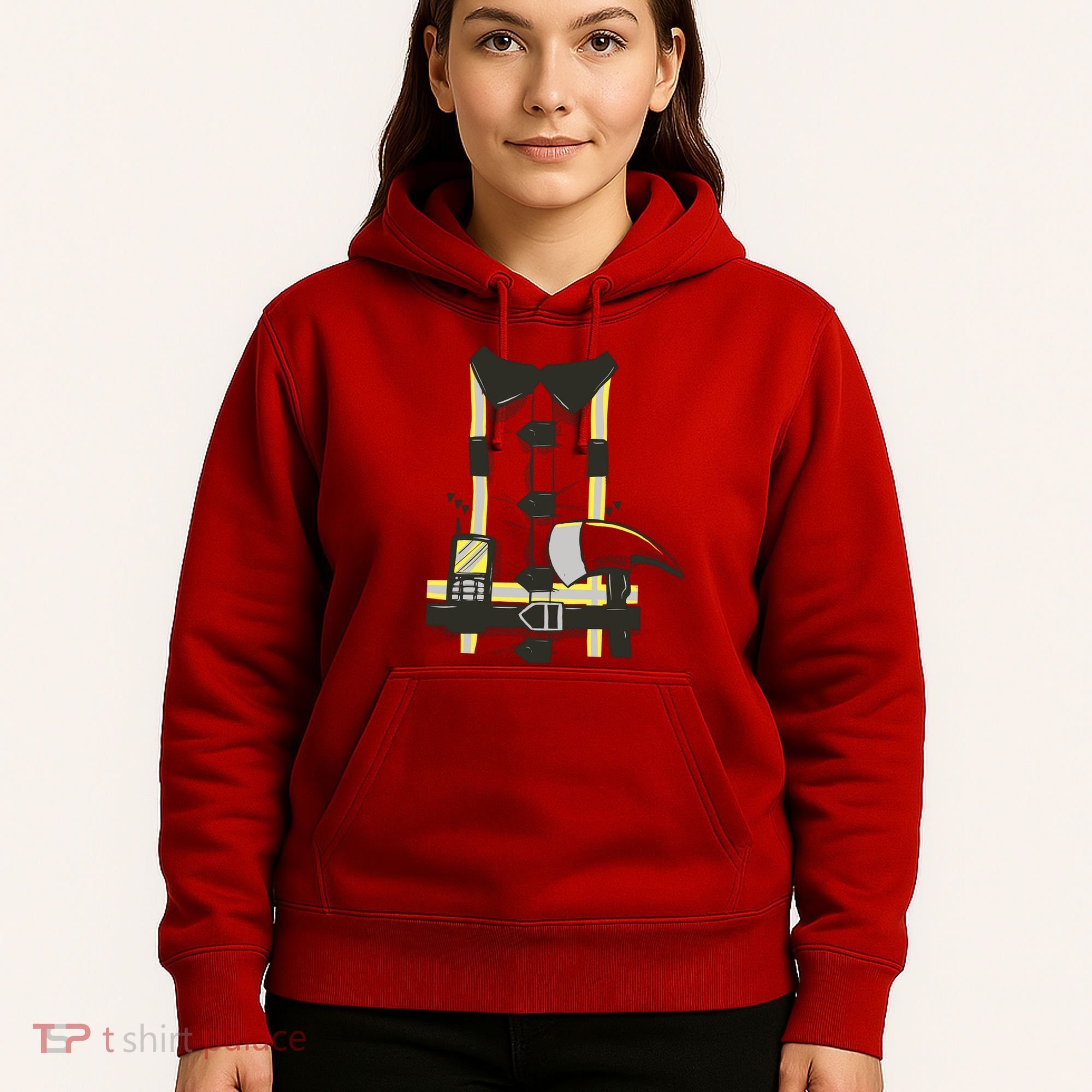 Firefighter Costume Hoodie