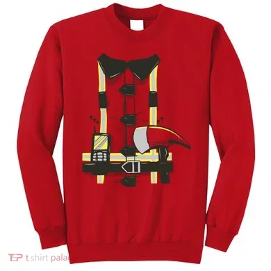 Firefighter Costume Sweatshirt