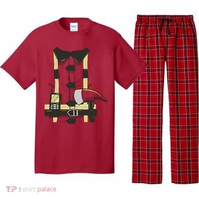 Firefighter Costume Pajama Set