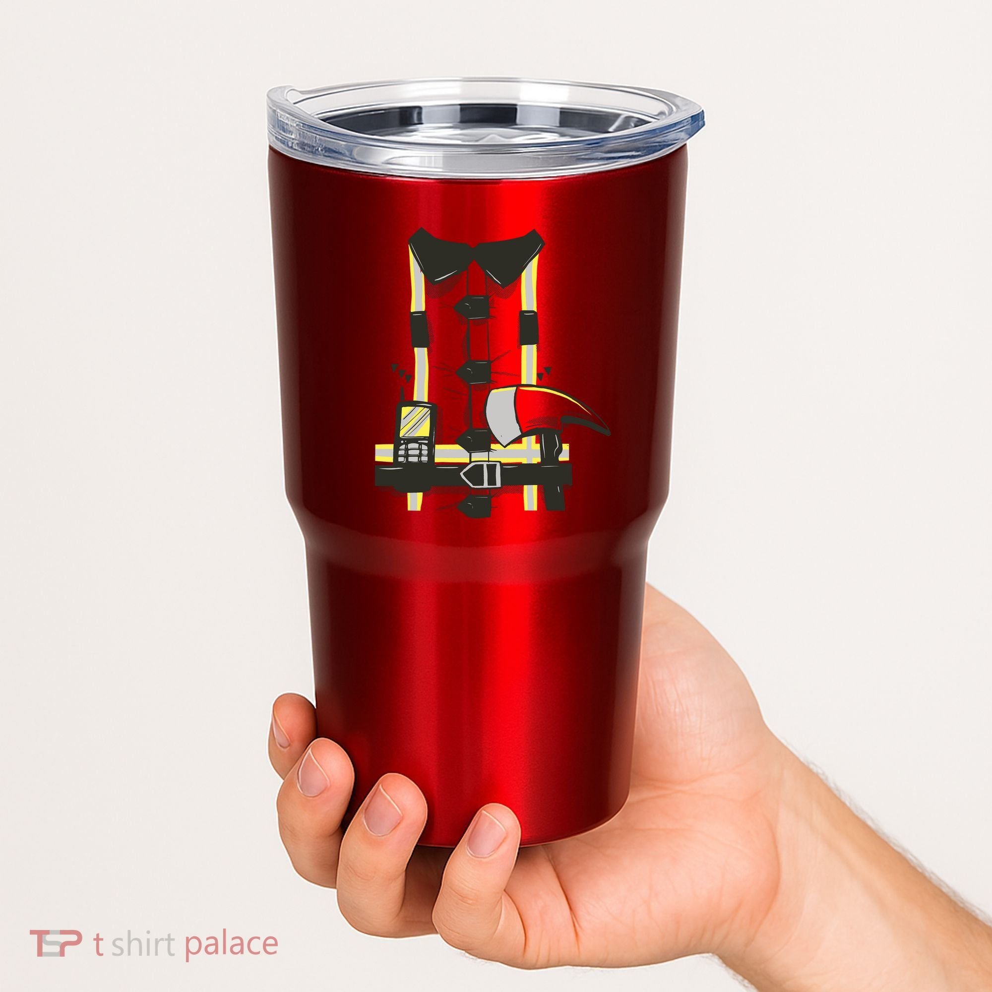 Firefighter Costume Tumbler