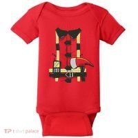 Firefighter Costume Baby Bodysuit thumb 0