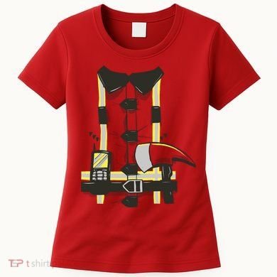 Firefighter Costume Women's T-Shirt