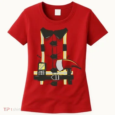 Firefighter Costume Women's T-Shirt