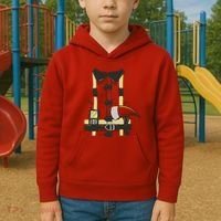 Firefighter Costume Kids Hoodie thumb 2