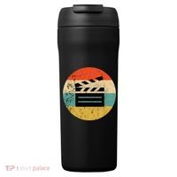 Filmmaker Clapboard Film Director Lover Retro Sunset 24oz Duet Stainless Steel Tumbler thumb 0