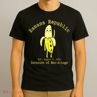 Funny Conservative Banana Republic Defund the FBI T-Shirt thumb 3