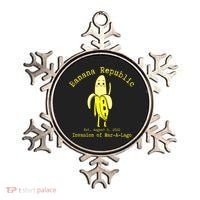 Funny Conservative Banana Republic Defund the FBI Ornament thumb 0