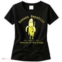 Funny Conservative Banana Republic Defund the FBI Women's T-Shirt thumb 0