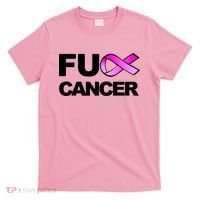 Fuck Cancer Fuck Breast Cancer Awareness T-Shirt thumb 0