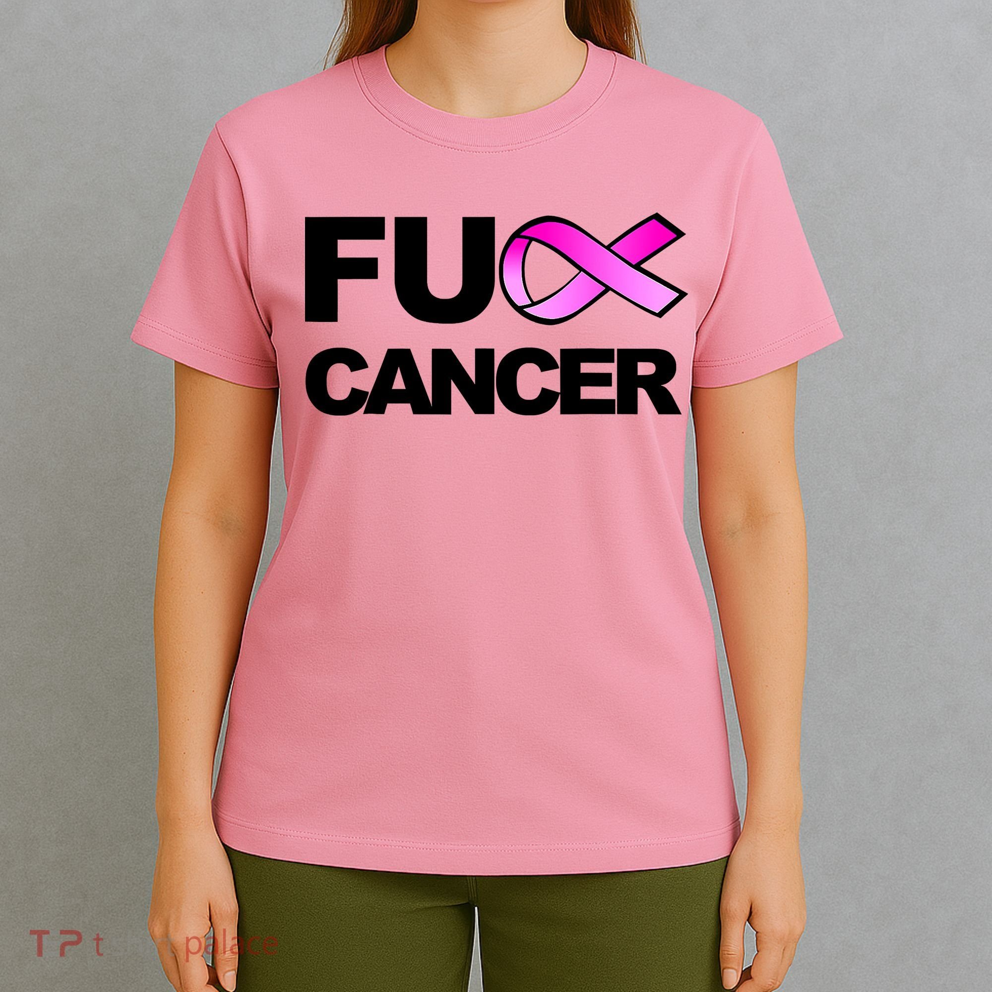 Fuck Cancer Fuck Breast Cancer Awareness T-Shirt