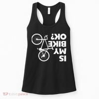Funny Cycling For Men Women Bicycle Cyclist Bike Riding Women's Tank Top thumb 0