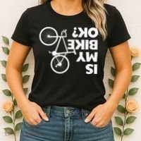 Funny Cycling For Men Women Bicycle Cyclist Bike Riding Women's T-Shirt thumb 2