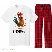 Funny Chicken F-Caw-F Rooster Pajama Set thumb 0