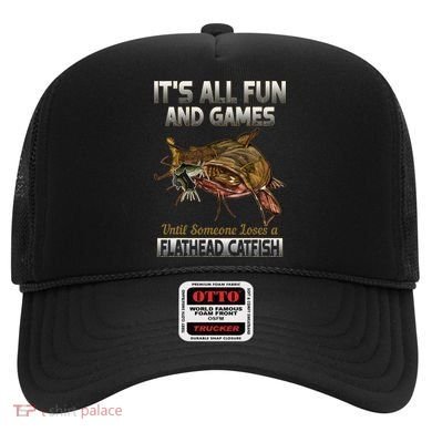 Flathead Catfish Fishing Freshwater Fish Gift Hat