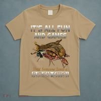 Flathead Catfish Fishing Freshwater Fish Gift T-Shirt thumb 5