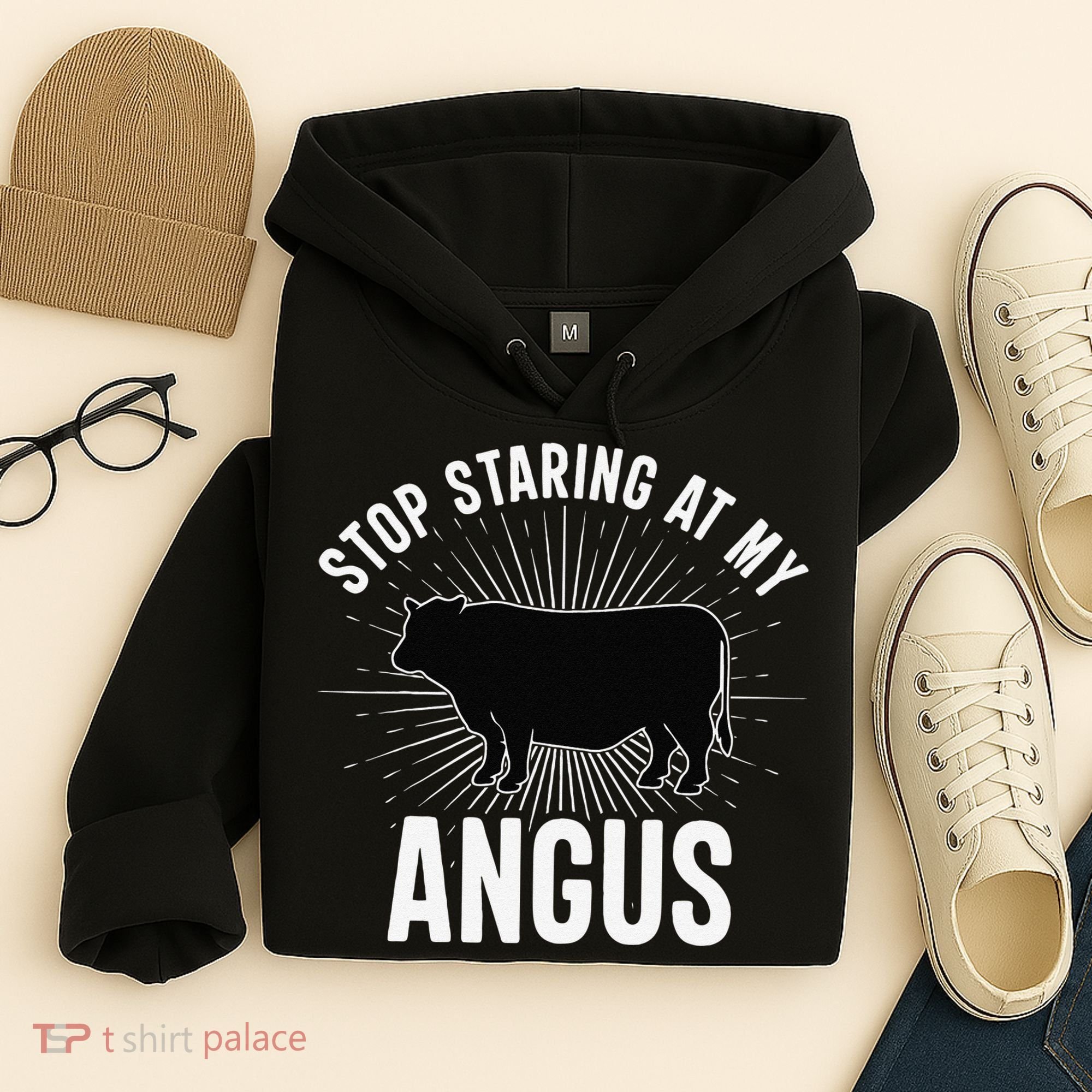 Funny Cow Farmer Rasing Cattle Dairy Farming Angus Cows Hoodie
