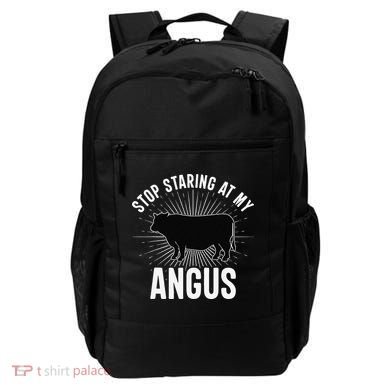 Funny Cow Farmer Rasing Cattle Dairy Farming Angus Cows Backpack