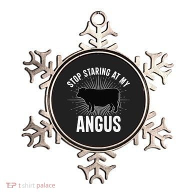 Funny Cow Farmer Rasing Cattle Dairy Farming Angus Cows Ornament