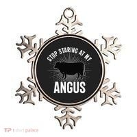 Funny Cow Farmer Rasing Cattle Dairy Farming Angus Cows Ornament thumb 0