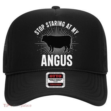 Funny Cow Farmer Rasing Cattle Dairy Farming Angus Cows Hat