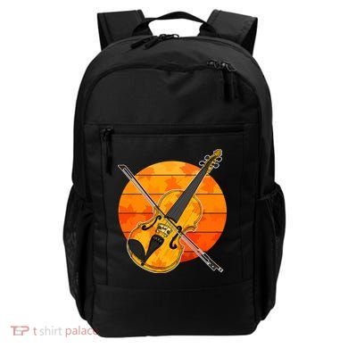 Funny Cute Fall Violin Violinist Autumn Thanksgiving String Player Backpack