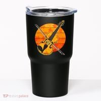 Funny Cute Fall Violin Violinist Autumn Thanksgiving String Player Tumbler thumb 0