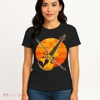 Funny Cute Fall Violin Violinist Autumn Thanksgiving String Player Women's T-Shirt thumb 4