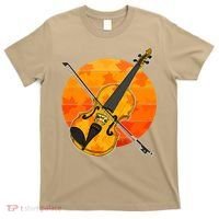 Funny Cute Fall Violin Violinist Autumn Thanksgiving String Player T-Shirt thumb 0
