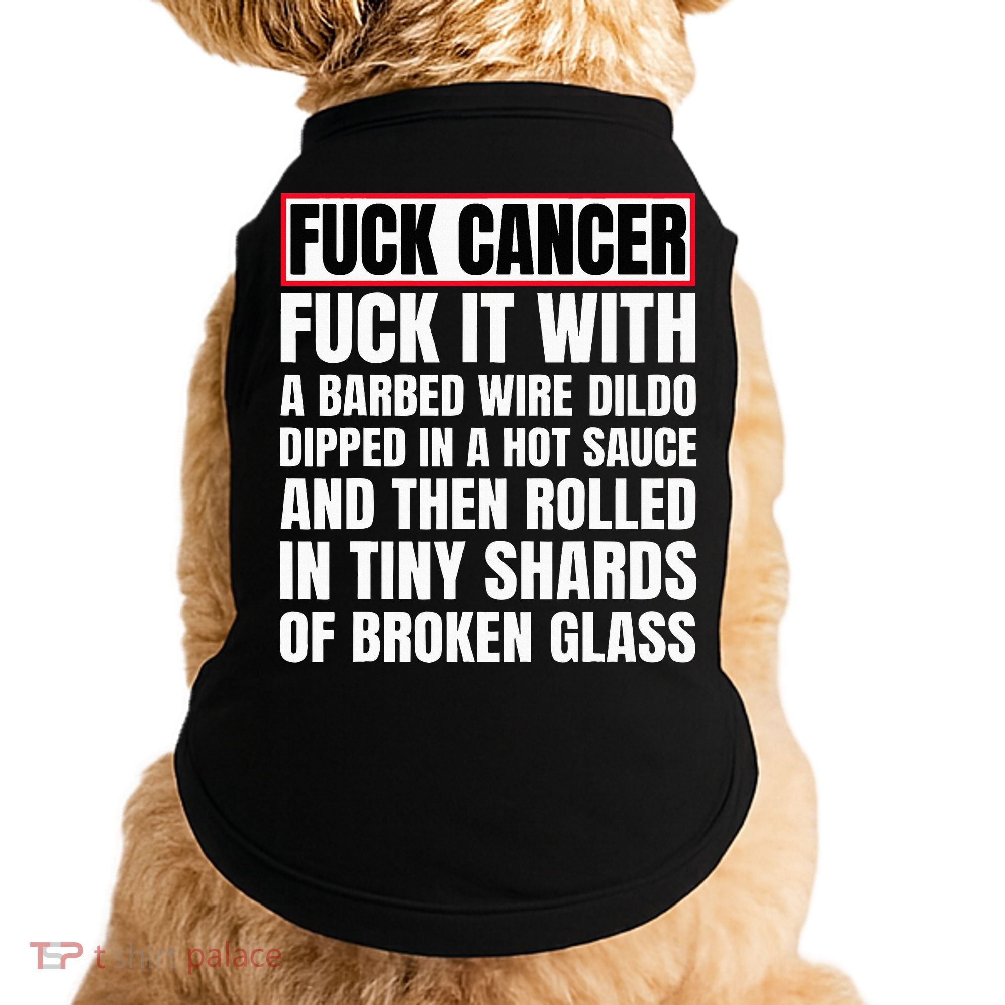 Fuck Cancer Doggie Tank