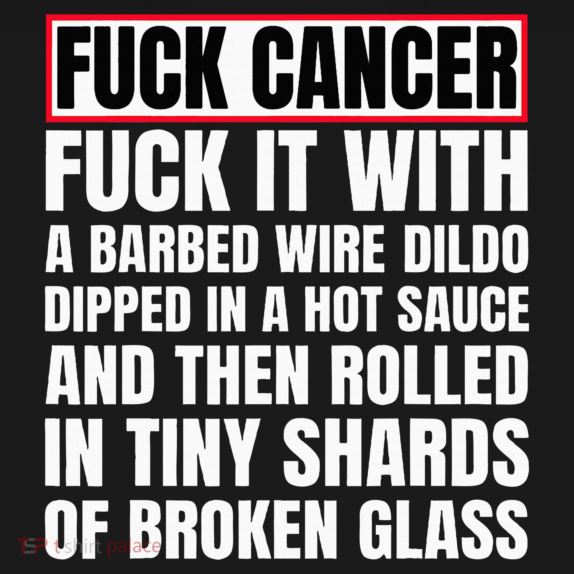 Fuck Cancer Doggie Tank