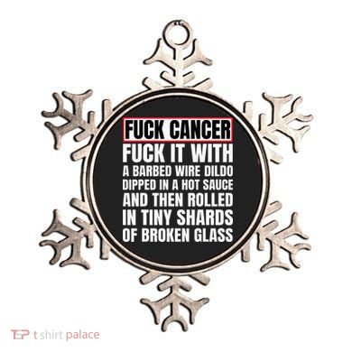Fuck Cancer Ornament
