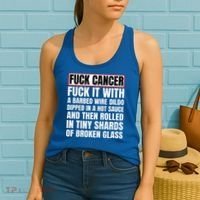 Fuck Cancer Women's Tank Top thumb 2