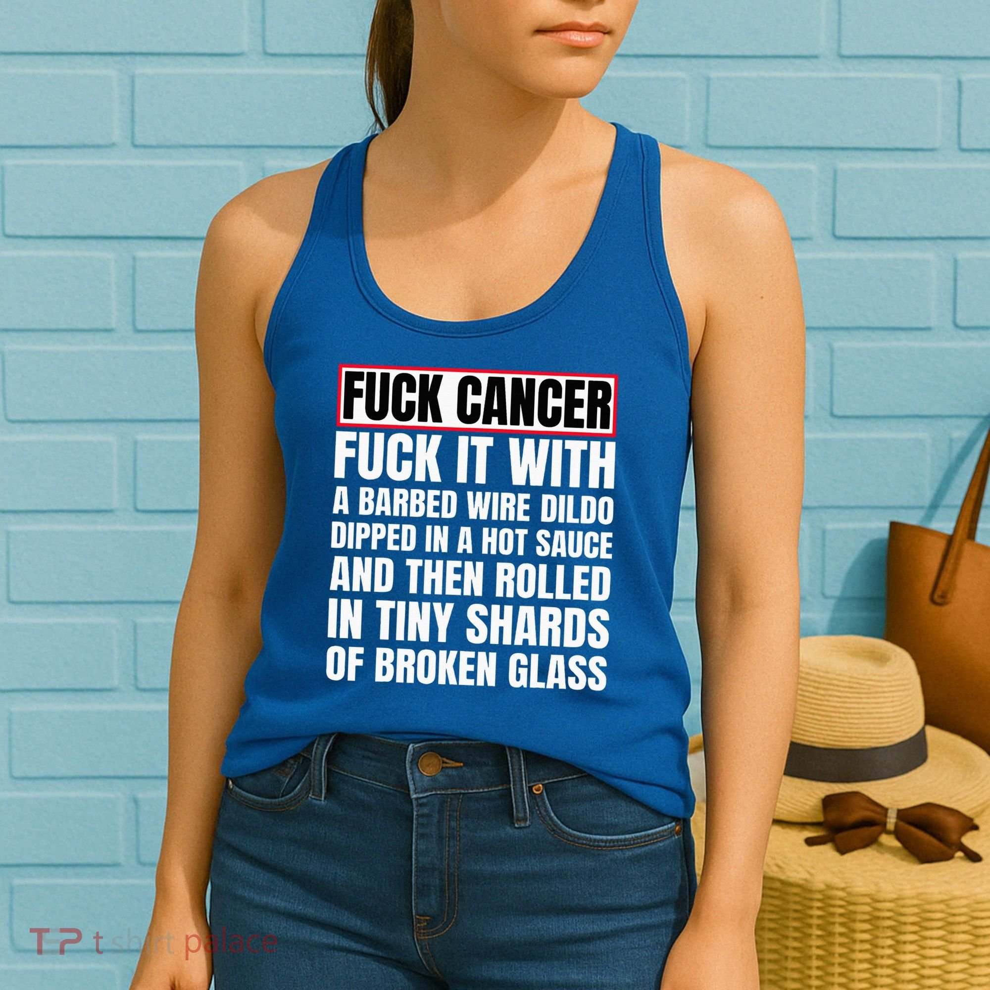 Fuck Cancer Women's Tank Top